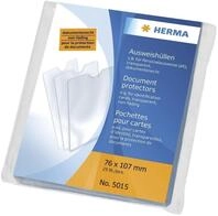 HERMA Kartenetui 5015 Ausweish&uuml;llen - 76x107 mm f&uuml;r Personalausweise gepr&auml;gt