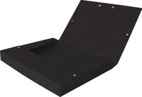 OXFORD F&auml;chermappe Sammelbox Top File+ A4 40mm 390g/qm Multistrat schwarz