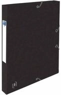OXFORD F&auml;chermappe Heftbox TOP FILE+ 2,5 cm schwarz
