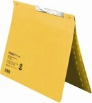 Falken Hefter Pendelhefter A4 Manila-RC-Karton 320 g/qm 265x318mm gelb Packung...
