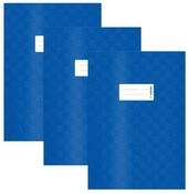 HERMA Schulheft Heftschoner PP gedeckt A4 hoch, rot und blau mit...
