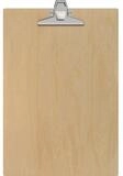 MAUL Schreibmappe Klemmbrett MAULtilia A3hoch Lindenholz Klemmweite 2cm