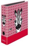 Herlitz Aktenordner Herlitz Motivordner / DIN A4 / 80mm breit / "Zebra"