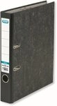 ELBA Aktenordner Ordner Wolkenmarmor smart A4 50mm schwarz Packung mit 10 St&uuml;ck