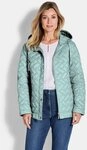 GOLDNER Outdoorjacke &Uuml;bergangsjacke mit Kapuze Winterjacke mit Druckkn&ouml;pfen,