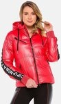 Cipo & Baxx Steppjacke WM109 Steppjacke mit Kapuze