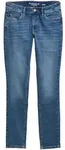 TOM TAILOR 5-Pocket-Jeans H blau,Casual,Baumwolle,Unifarben,Regular Fit,Mittel blau
