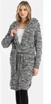 Cipo & Baxx Cardigan WP239 mit Kapuze grau L (40)