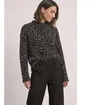 STREET ONE Langarmshirt aus softem Materialmix braun 34 EU