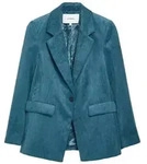 comma Jackenblazer Indoor-Blazer blau 34 EU