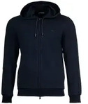 Emporio Armani Sweatshirt Herren Sweatjacke Baumwolle Basic Terry blau M