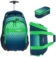 ELEPHANT Schulrucksack Schultrolley Trolley Hero Signature Schulrucksack (3 Teile