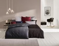 Kaeppel Bettw&auml;sche Uni, Mako-Satin, 2 teilig, Unifarben