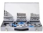 GSR Germany Gewindeschneider GSR 00708080 Gewindeschneidsatz 45teilig HSS-G...