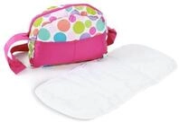 CHIC2000 Puppen Wickeltasche 853 17 Puppen-Wickeltasche, Pinky Bubbles