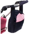CHIC2000 Puppen Wickeltasche 853 46 Wickeltasche, Pink Checker