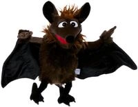 Living Puppets Handpuppe Living Puppets Handspieltiere Gaston die Fledermaus