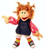 Living Puppets Handpuppe Handpuppe Ilselotte Keksberg, Einfach bespielbar - f&uuml;r