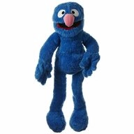Living Puppets Handpuppe Living Puppets Handpuppe Grobi Sesamstrasse 65 cm SE102