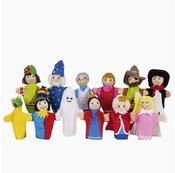 goki Fingerpuppe Fingerpuppenset 2 Ein Tor zur Fantasiewelt (Spar-Set, 12-tlg),