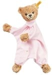 Steiff Kuscheltier Steiff Schmusetuch rosa Teddyb&auml;r 30 cm 239533