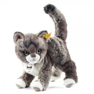 Steiff Kuscheltier Kuscheltier Katze Kitty Hellgrau (25cm)