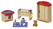 Gollnest & Kiesel Puppen Accessoires-Set Goki 51905 - Puppenm&ouml;bel Kinderzimmer,