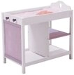 roba&reg; Puppenwickeltisch Wei&szlig;-Lila
