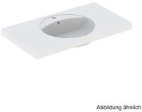 GEBERIT Waschtischarmatur Geberit Preciosa Waschtisch mit Ablagefl&auml;che,...