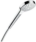 hansgrohe Handbrause Croma Select S 110 Multi, Wei&szlig; / Chrom