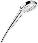 hansgrohe Handbrause Croma E 110, 1jet EcoSmart 7 l/min - Wei&szlig; / Chrom