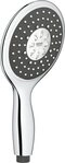 Grohe Handbrause Vitalio Rain 130 13 cm - EcoJoy - 4 Strahlarten,...