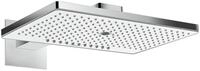 hansgrohe Kopfbrause Rainmaker Select 460, 3jet mit Brausearm - Wei&szlig; / Chrom
