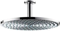 hansgrohe Kopfbrause Raindance S 300, 1jet EcoSmart mit Deckenanschluss - Chrom