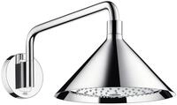 hansgrohe Kopfbrause Axor Front 240, 2jet mit Brausearm - Chrom