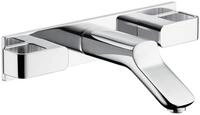 hansgrohe Unterputzarmatur Axor Urquiola 3-Loch Waschtischarmatur mit Platte