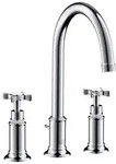 hansgrohe Waschtischarmatur Axor Montreux 180 3-Loch Kreuzgriff mit