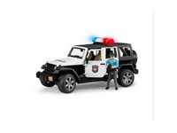 Bruder Jeep Wrangler Unlimited Rubicon Polizeifahrzeug mit Polizist und...