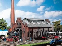 Faller Modelleisenbahn-Geb&auml;ude Faller H0 120159 Lokschuppen/Lokwerkstatt, Spur...