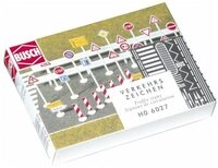 Busch Modelleisenbahn-Verkehrszeichen Verkehrszeichen-Set 6027