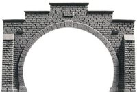 NOCH Modelleisenbahn-Tunnel H0 Tunnel-Portal 2 "Profi-Plus", lackiert 58052