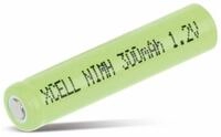 XCell XCELL NiMH-Akku, Industriezelle, AAAA, Flat-Top, 39,3x8,5mm Akku