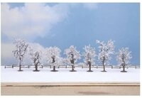 NOCH Modelleisenbahn-Baum 7er-Set Winterb&auml;ume 25075