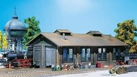 Faller Modelleisenbahn-Geb&auml;ude Faller H0 120165 Lokschuppen, 2-st&auml;ndig, Spur...