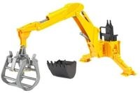 Bruder&reg; Spielzeug-Traktor 02338 Zubeh&ouml;r: Heckbagger mit Greif