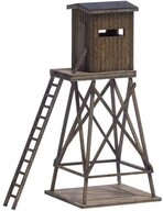 Busch Modelleisenbahn-Fertiggel&auml;nde H0 Hochsitz aus Echtholz 1496