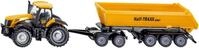 Siku Spielzeug-Auto JCB 8250 Traktor mit Dolly und Kippmulde - SIKU FARMER 1:87