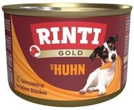Rinti Gold mit Huhnst&uuml;ckchen 185 g - 12 St&uuml;ck, Nassfutter f&uuml;r: Hund