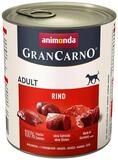 Animonda GranCarno Adult Rind pur 800 g - 6 St&uuml;ck, Nassfutter f&uuml;r: Hund