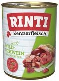 Rinti Kennerfleisch mit Wildschwein 800 g - 12 St&uuml;ck, Nassfutter f&uuml;r: Hund
